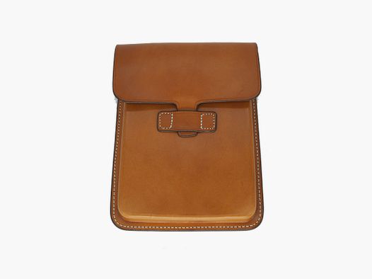 Triple K Tablettasche T-Flap Design braun