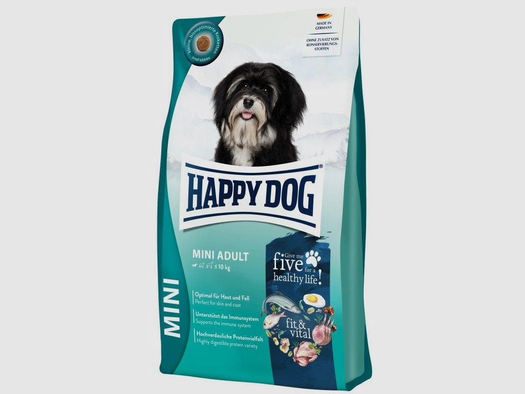 Happy Dog Hunde Trockenfutter fit & vital Mini Adult 800 g