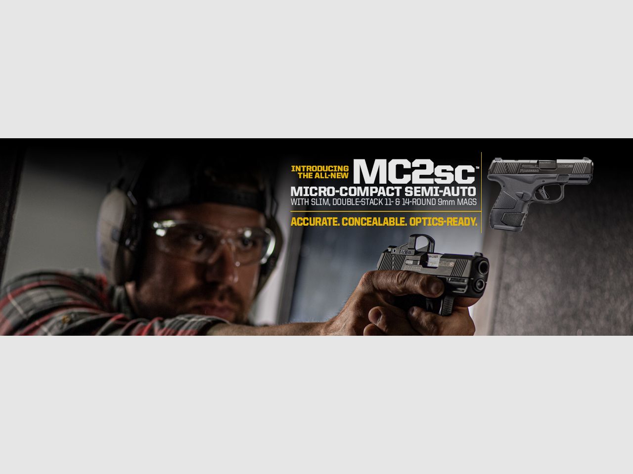 MOSSBERG MC2sc® Optic-Ready Manual Safety 9mm Luger, image 4 of 4