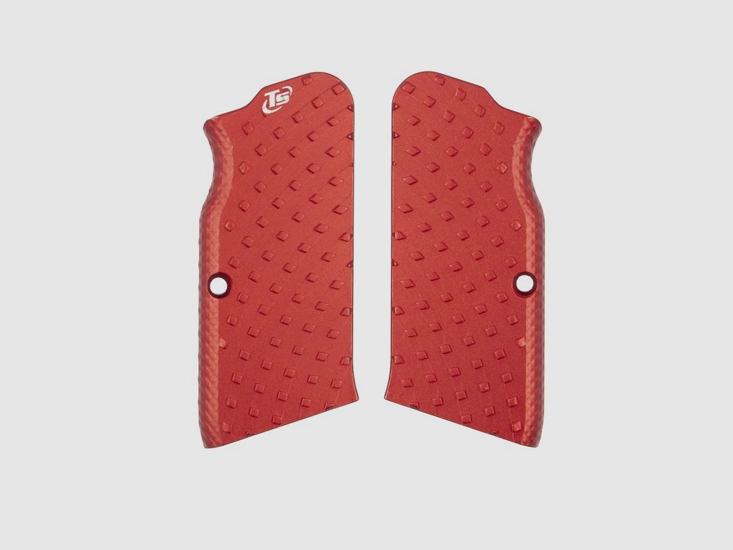 Vibram Langgriffe – großes Gehäuse für Tanfoglio – Grau, Bild 5 von 8