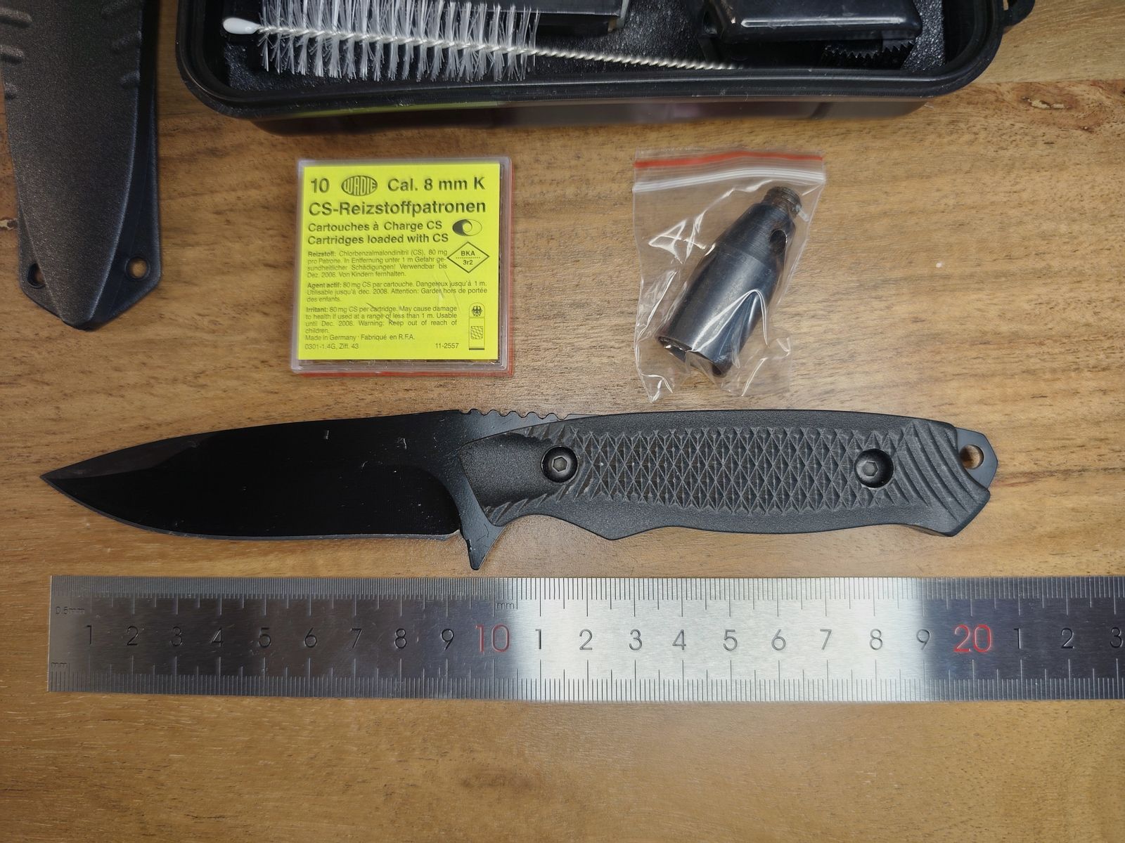 RECK Protector Automatik Mod.G5 sehr niedriger PTB 12 +CS Gas+Taschenmesser