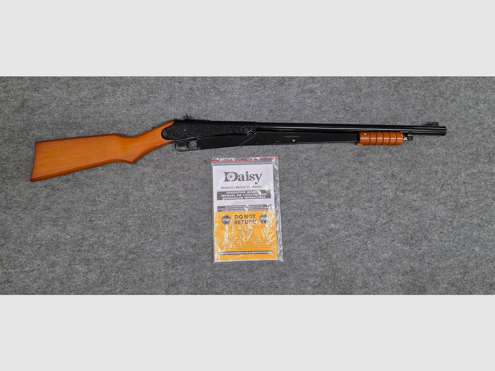 Daisy Mod 25 Federspann Repetierer luchtgeweer Kal. 4,5mm BB