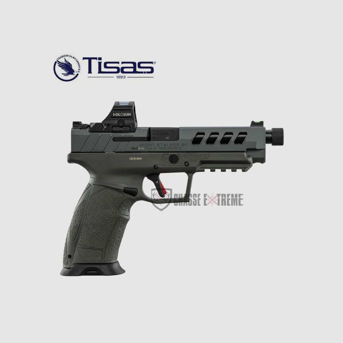 Pistole TISAS PX-9 Night Stalker Sf Gen3 Kal 9x19 mm + 407C, Bild 4 von 7