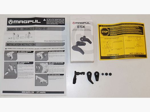 Magpul powiększony przełącznik ognia MAGPUL do chwytów morskich SAR M41, HK41, G3, HK33, MP5 / klony