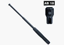 Teleskopschlagstock 18" + Holster