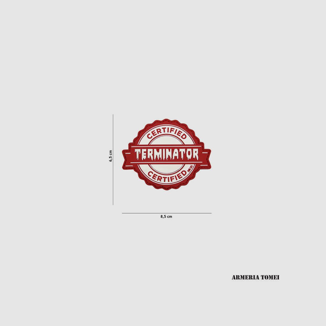 PATCH – 3D PVC TERMINATOR ROT