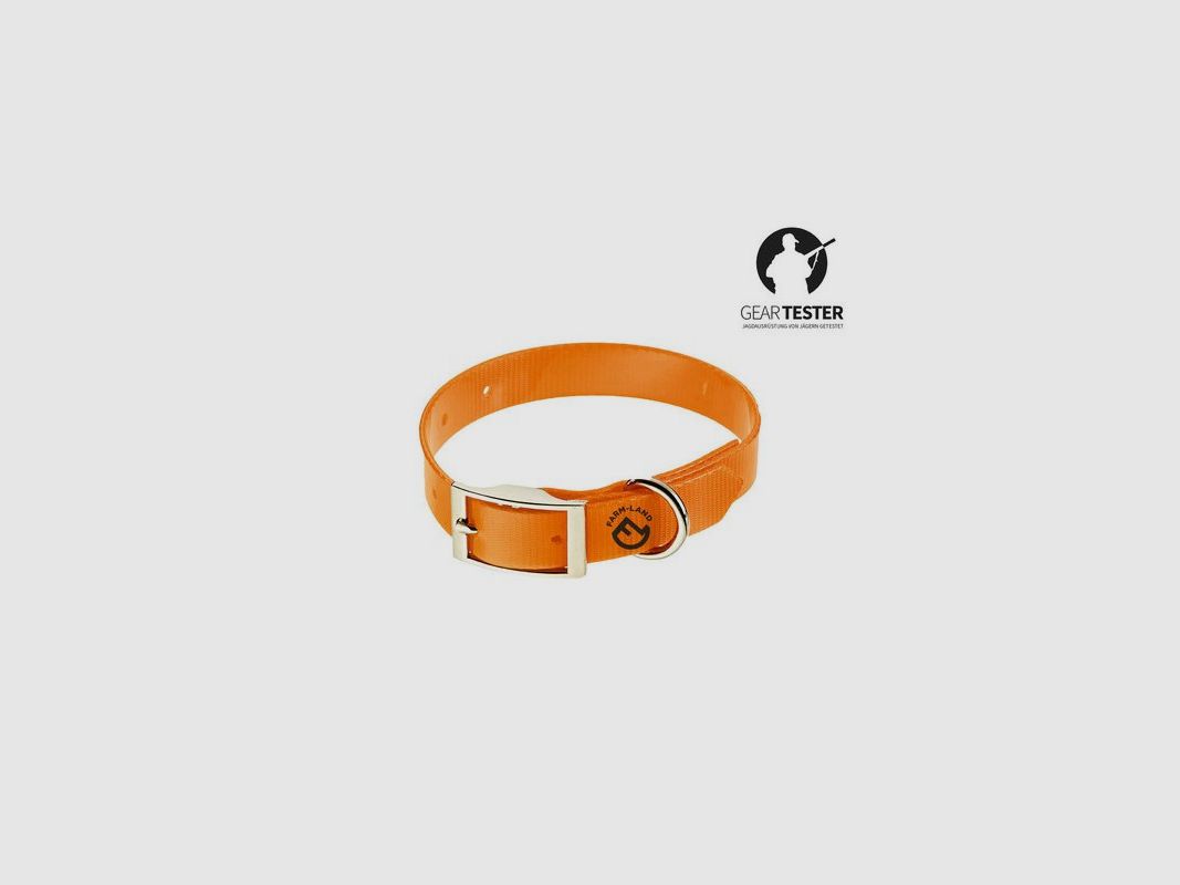 Farm-Land Hunde Halsung Basic Signalorange 35 cm