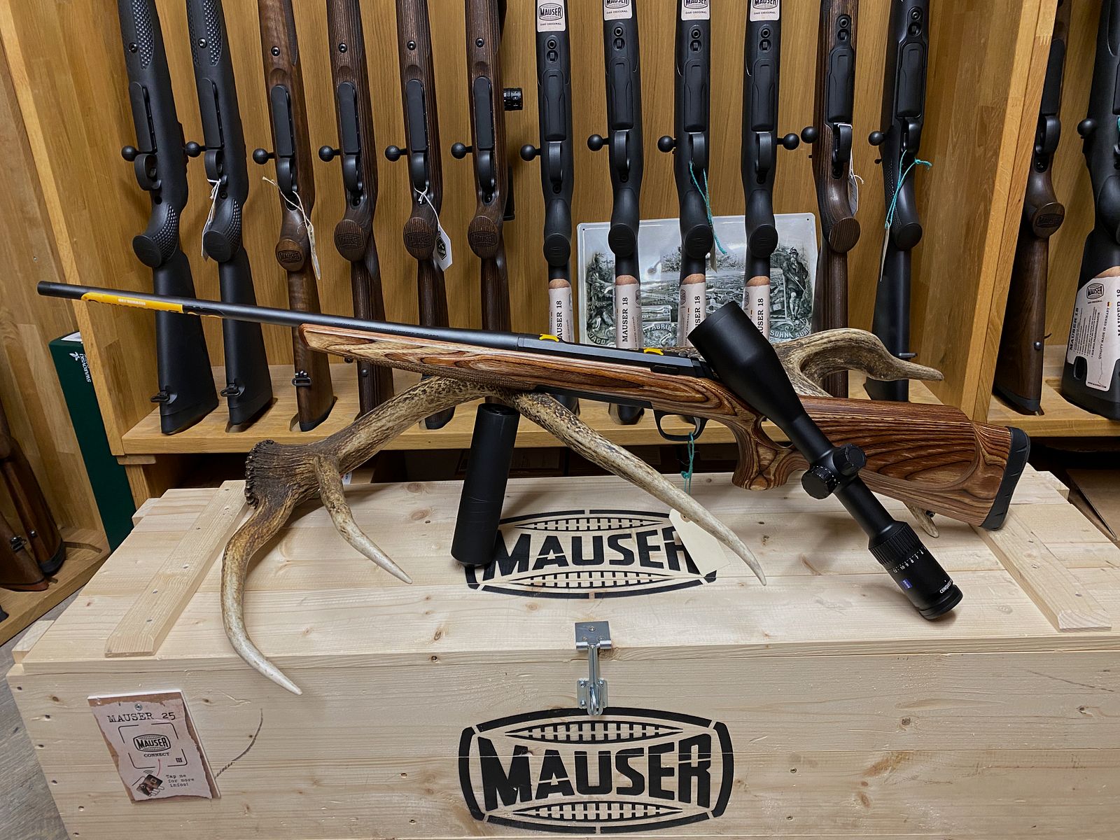 Browning X-Bolt Hunter Eclipse, mit Zeiss Conquest V4 3-12x56