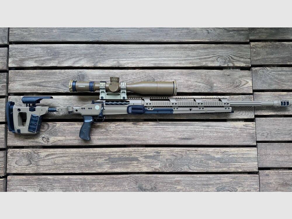 Voere Kufstein X3 gen2 con Steiner M7xi 4-28x56 y bípode .338LapuaMag