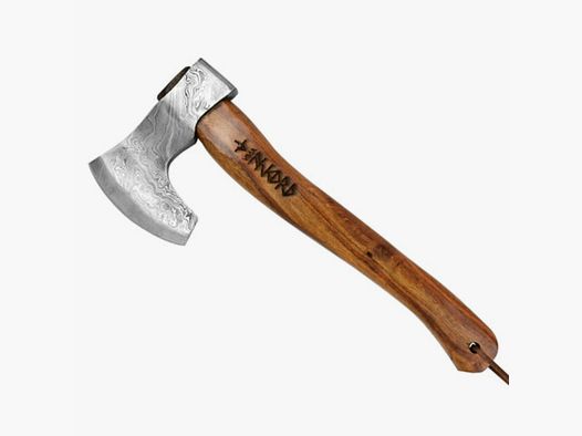 Medium Viking Axe Njord Vidar Damascus