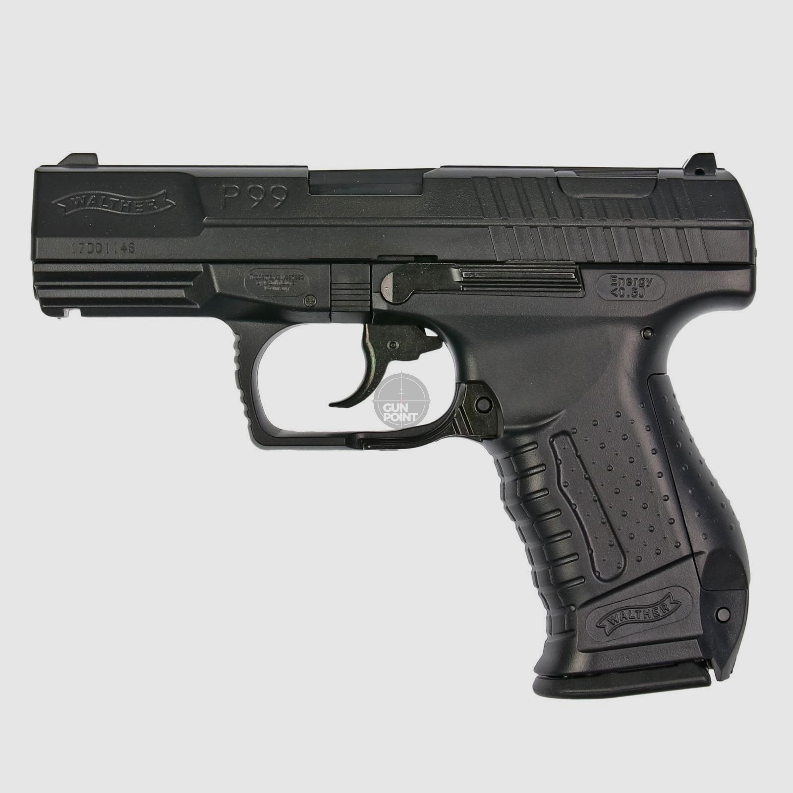 Softair - Pistool - WALTHER P99 - vanaf 14, onder 0,5 Joule