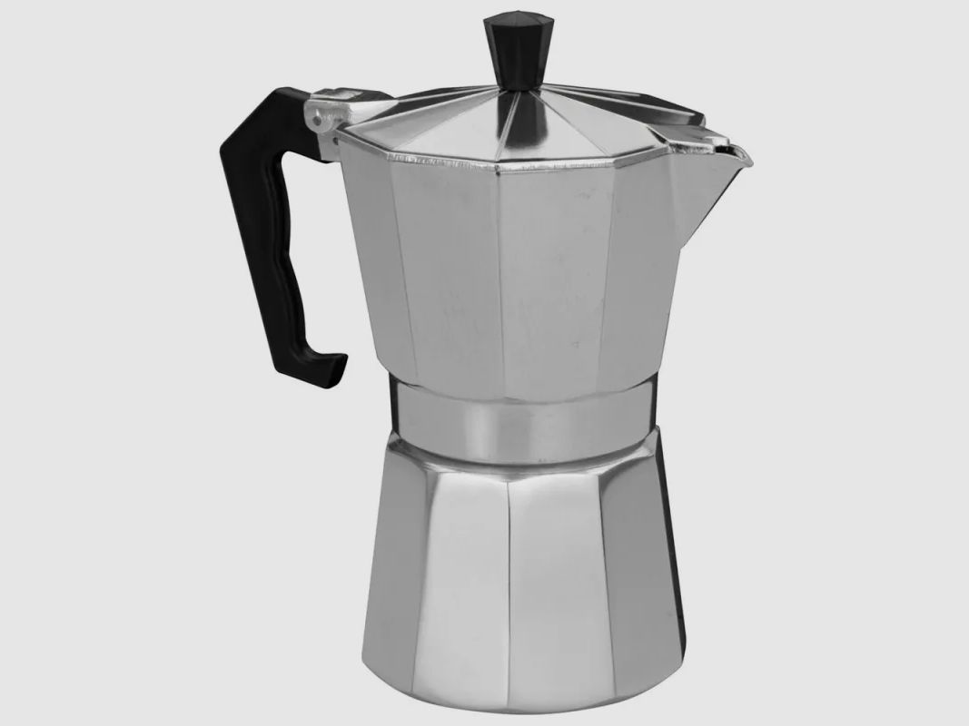 Percolator 6 kopjes van aluminium, afbeelding 1 van 3
