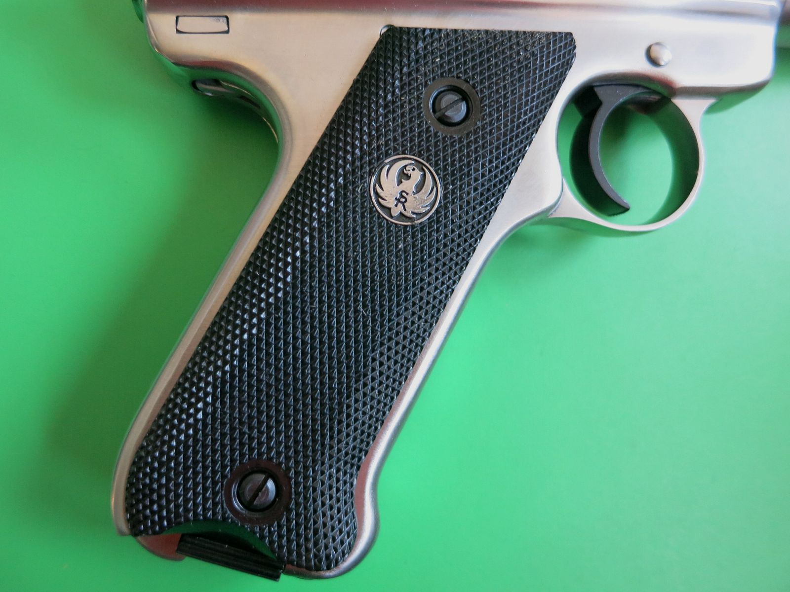 Sportpistool Ruger Mark II (MK 2) Target STS, .22 lfB, RVS (roestvrij staal)     #31