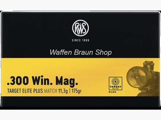 RWS TARGET ELITE PLUS .300 Win. Mag. 11,3g