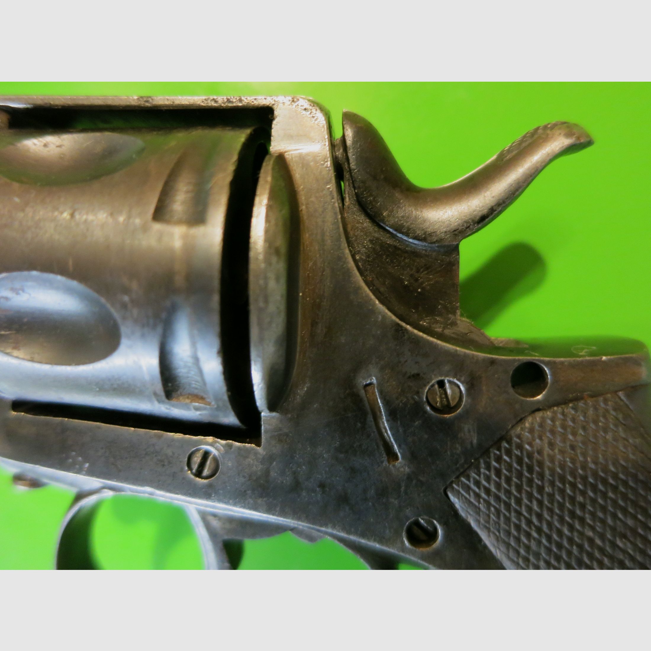 British Bulldog Revolver im Taschenformat, 6-schüssig, Kal. 7 mm/.320     #91-, Bild 11 von 14