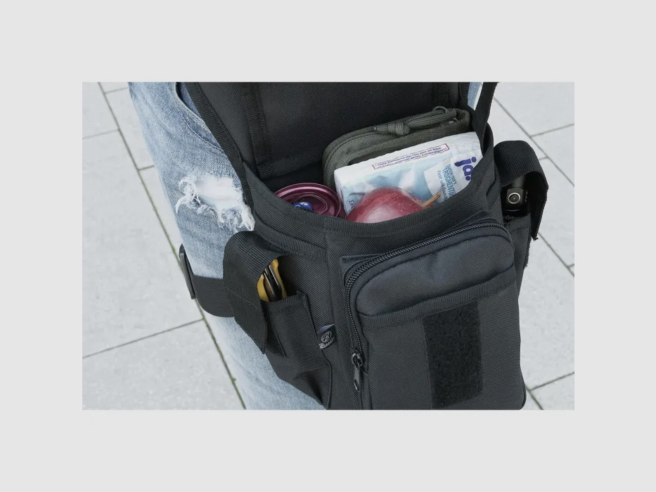 Hip bag with thigh attachment "Side Kick Bag" - US Woodland