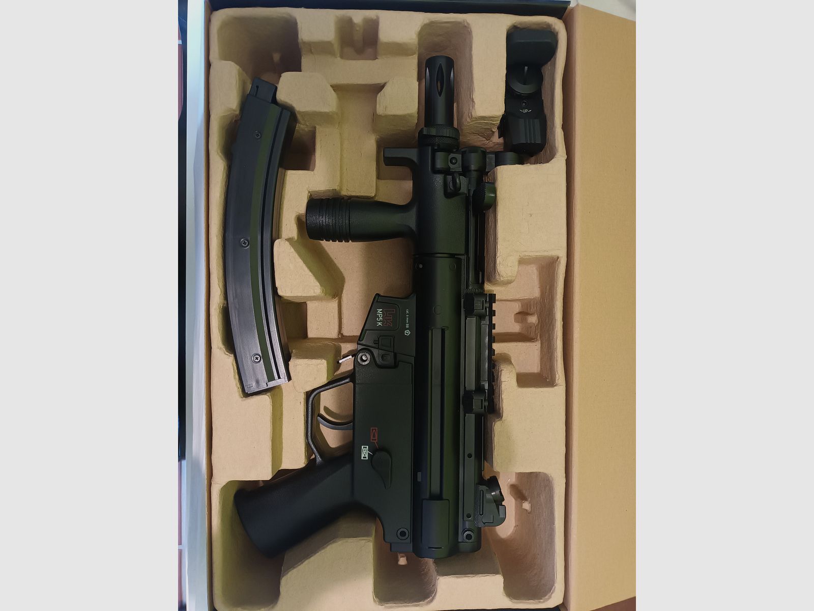 HK MP5K Co2 Airsoft inkl. ZUBEHÖR 