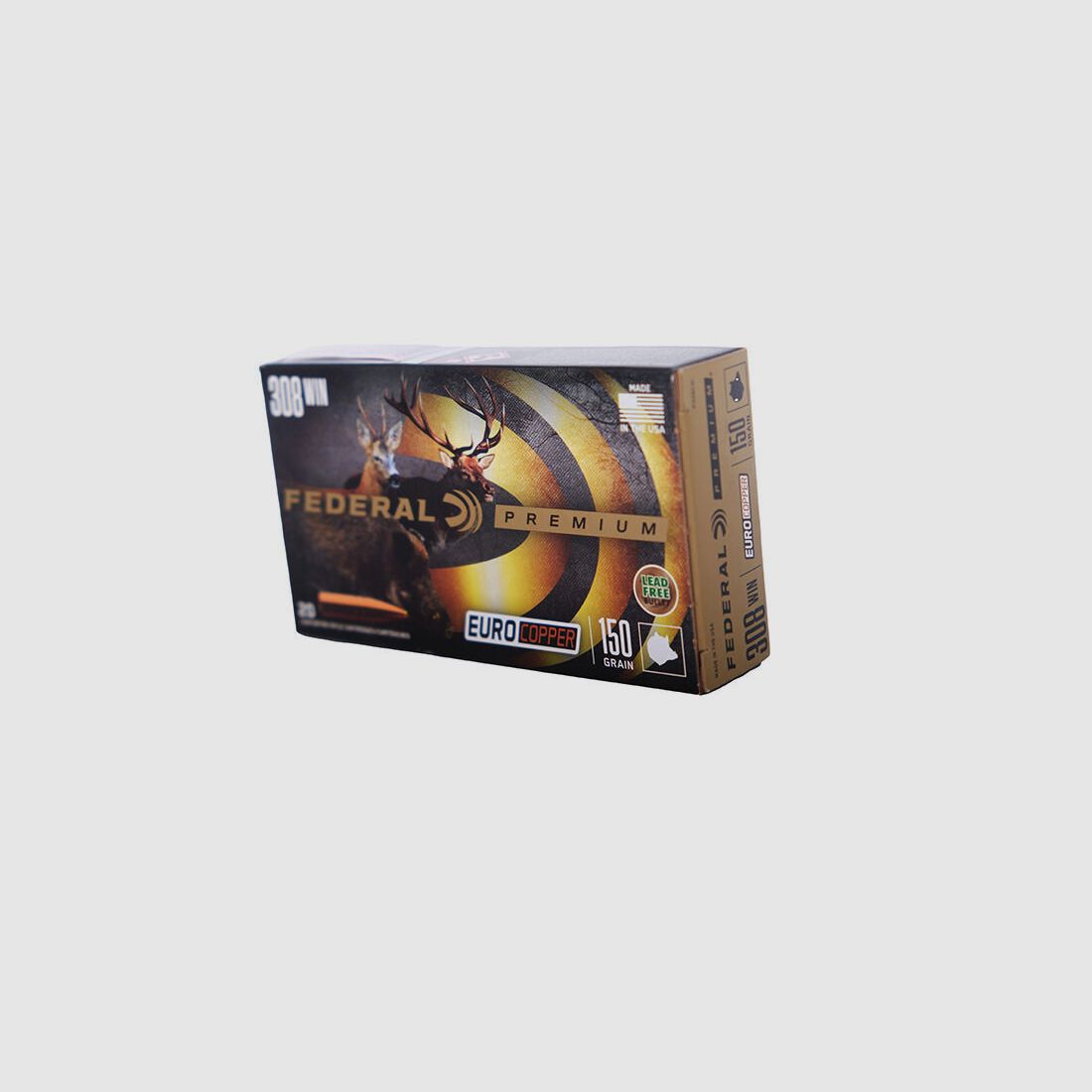 Federal .308 Win. Trophy Copper 9.7g/150gr.
