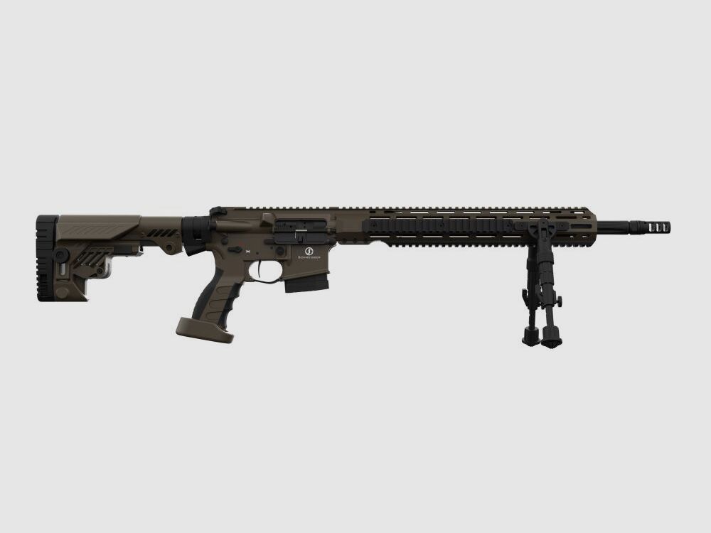 Schmeisser AR15 DMR 18 - .223 Rem - FDE (Terre Brune Plate)