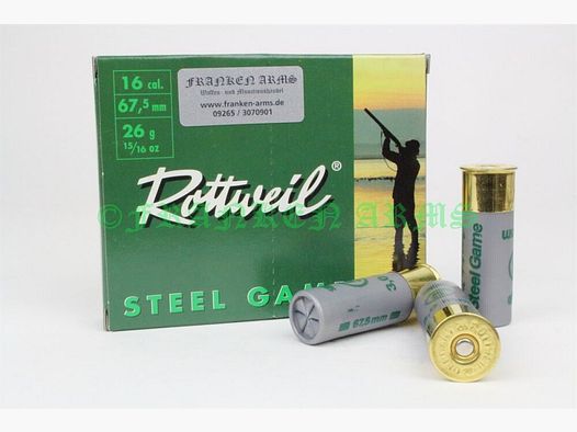 Rottweil STEEL GAME 16/67,5 3,0mm 26g 10Stück Staffelpreise
