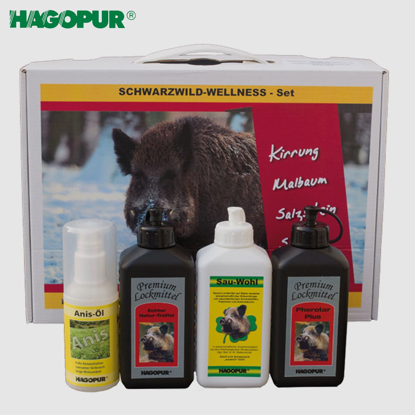 HAGOPUR Schwarzwild-Wellness-Set