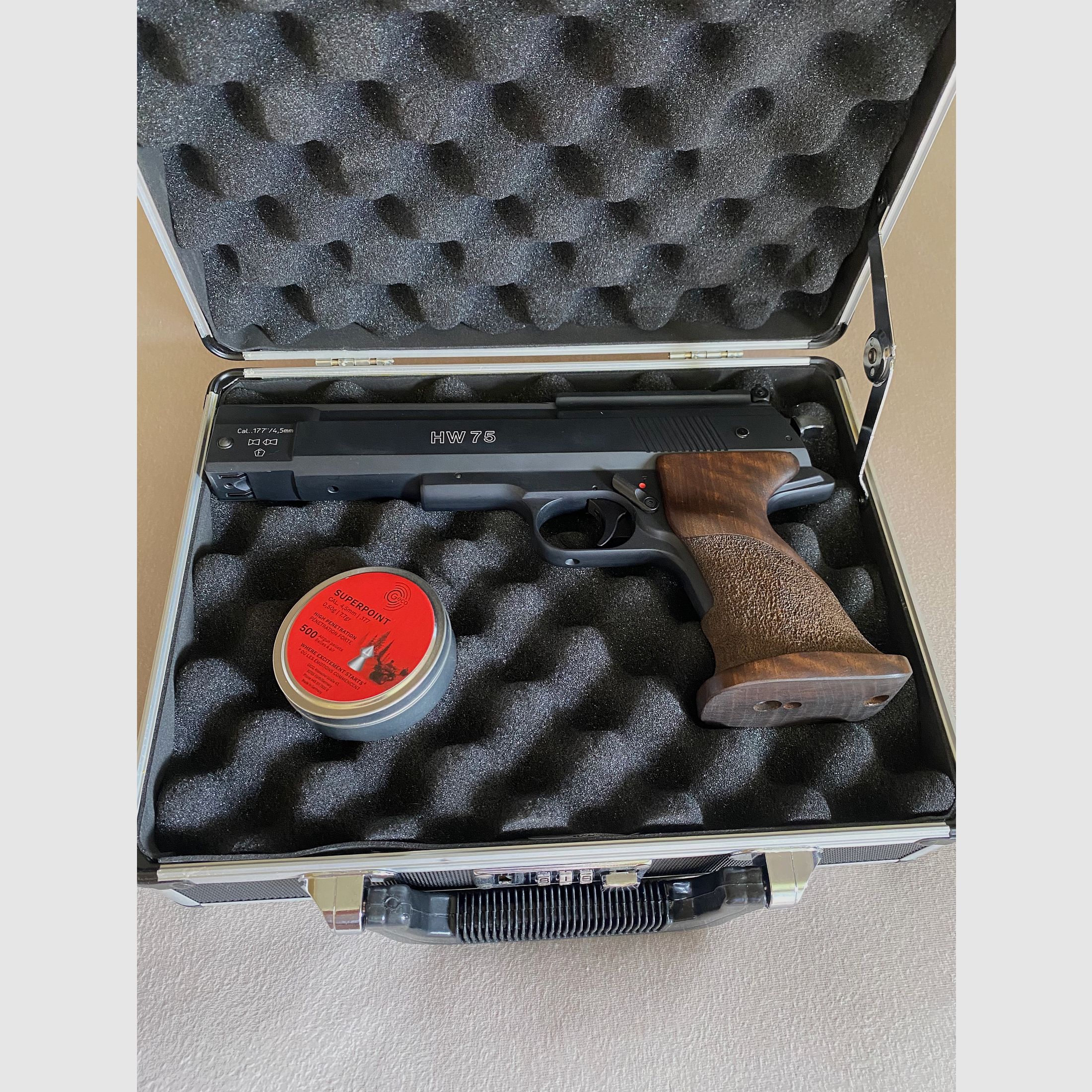Weihrauch HW75 Luftdruckpistole cal. 4,5 mm