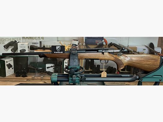 RÖWA Rössler carabina ripetitiva Signature .308 Win. con calcio in legno di lusso M15x1 sinistra