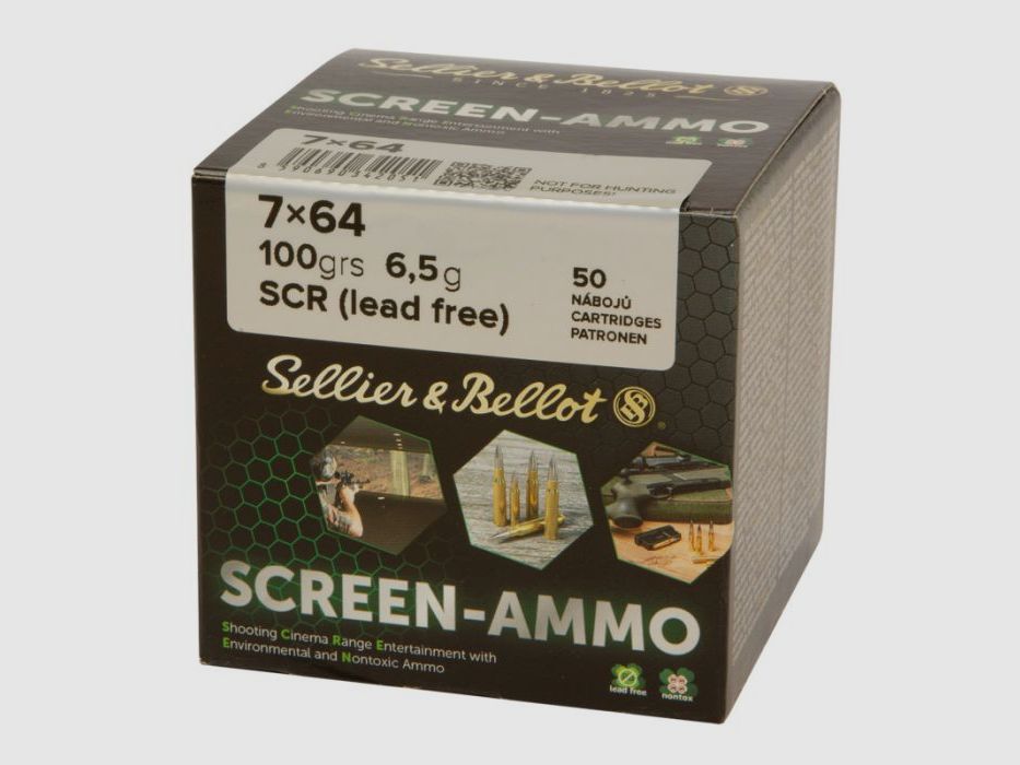 S&B 7x64 SCR Nontox VM 6,5g/100gr, immagine 1 di 2