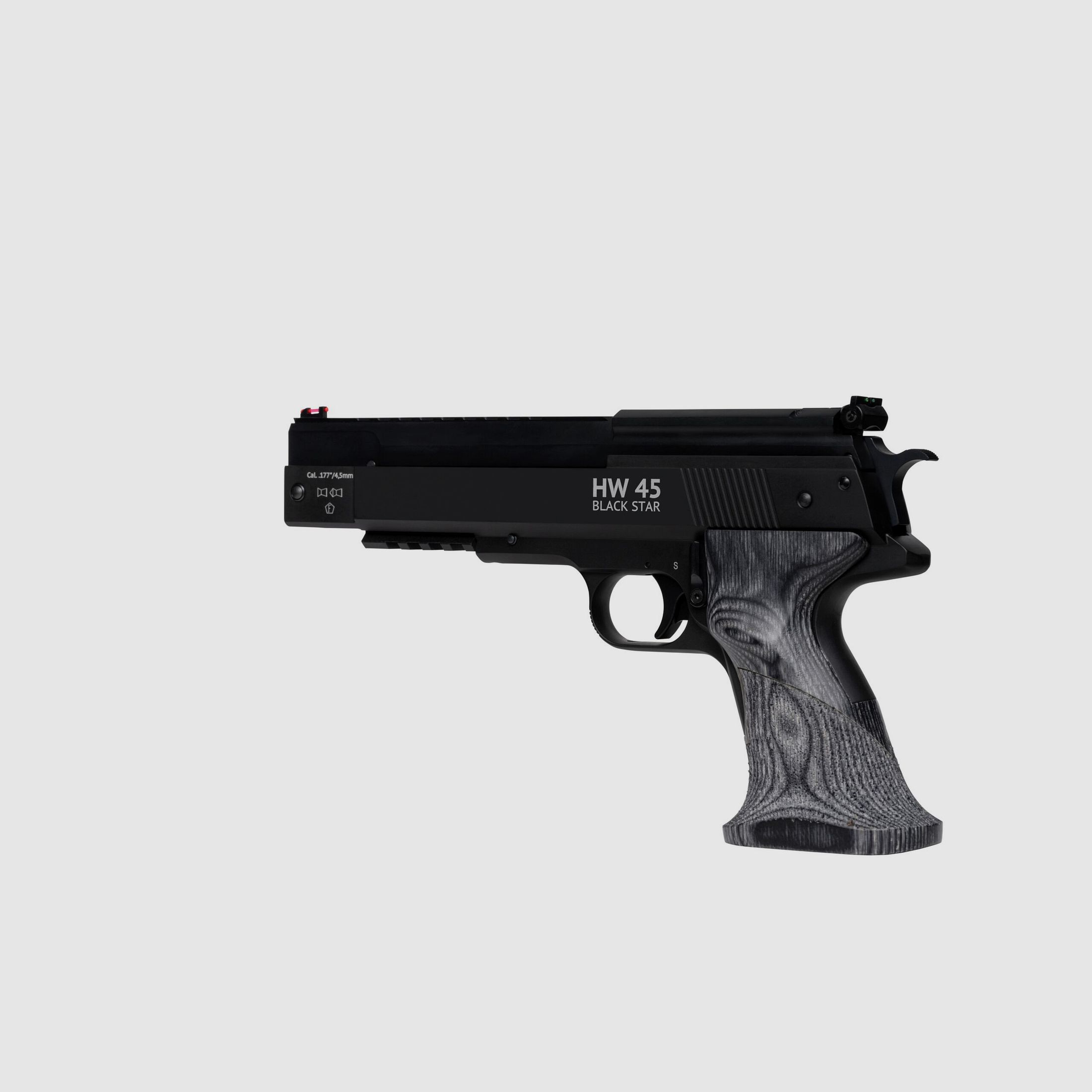 Luftpistole Weihrauch HW 45 Black Star Kal. 4,5mm