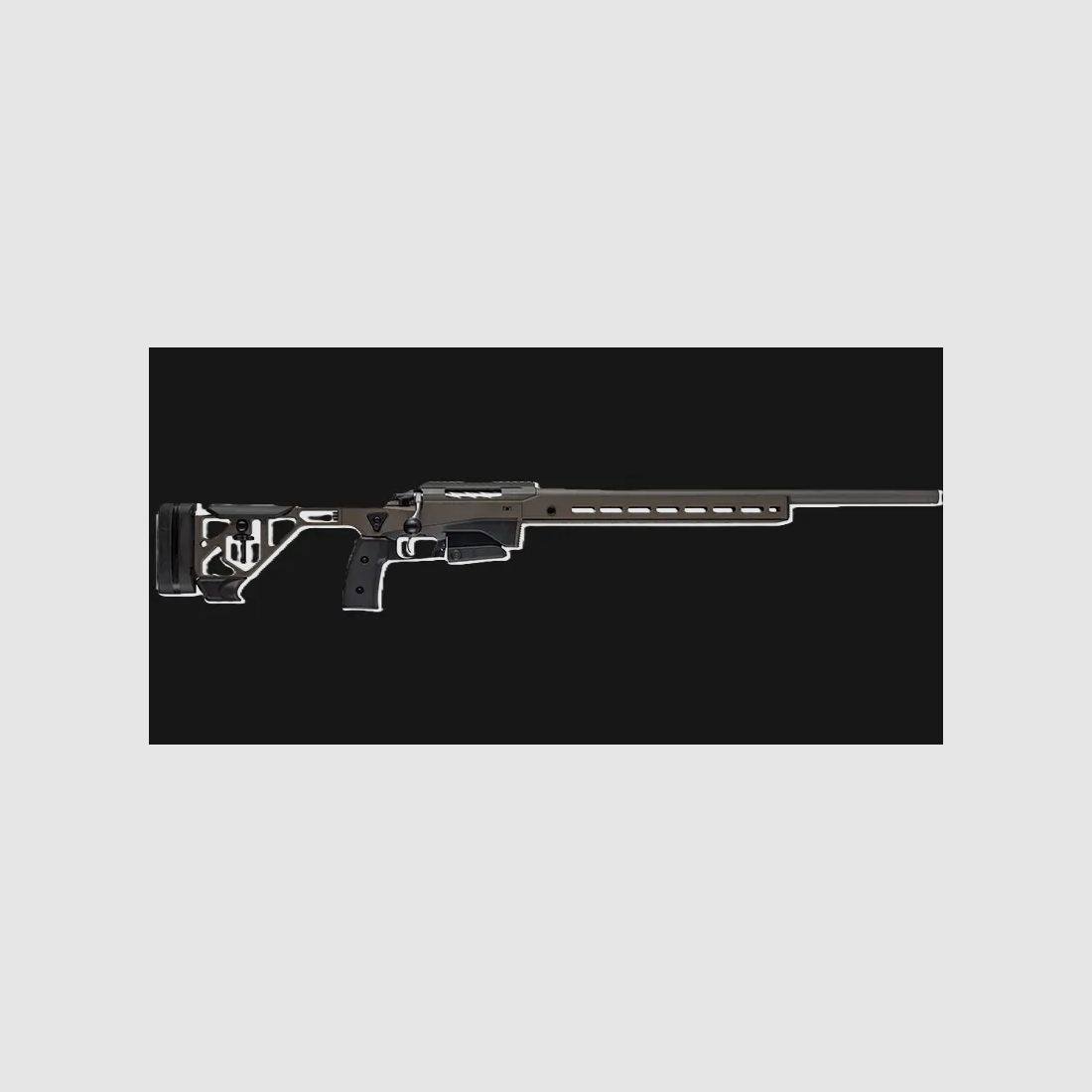 Tikka T3x ACE Target .223 Rem 23.7'' (602 mm) MT5/8-24 détente à deux temps 10 coups noir, image 2 sur 2