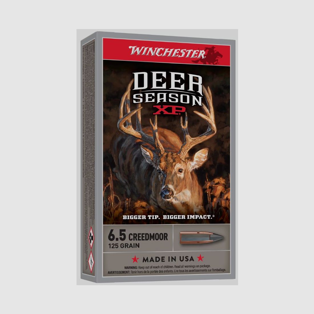 Munición Cal. 6,5 CREEDMOOR EXTREME POINT 125 gr