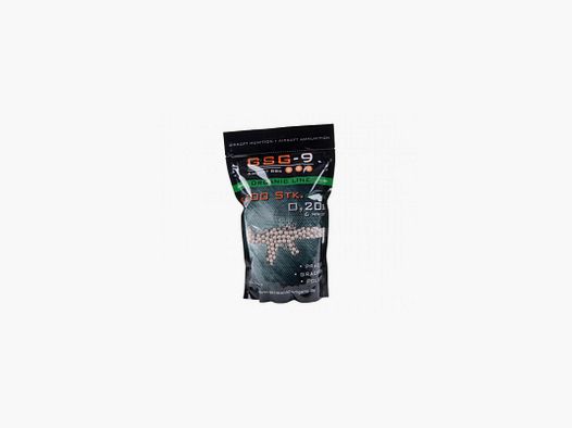 Softair - Kugeln GSG-9 Bio-BBs - 0,20g 5000 Stk. Wei