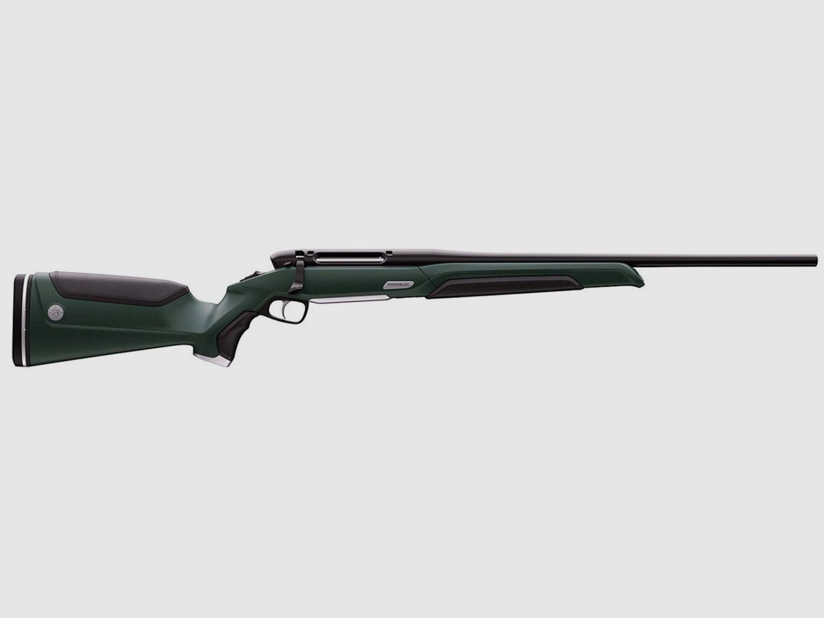 Steyr Monobloc Grün Ledereinlage Schwarz