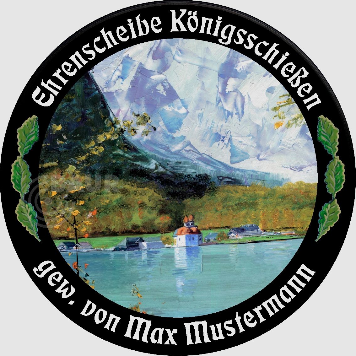 Schietschijf ECO-LINE Motief 007, afbeelding 2 van 6
