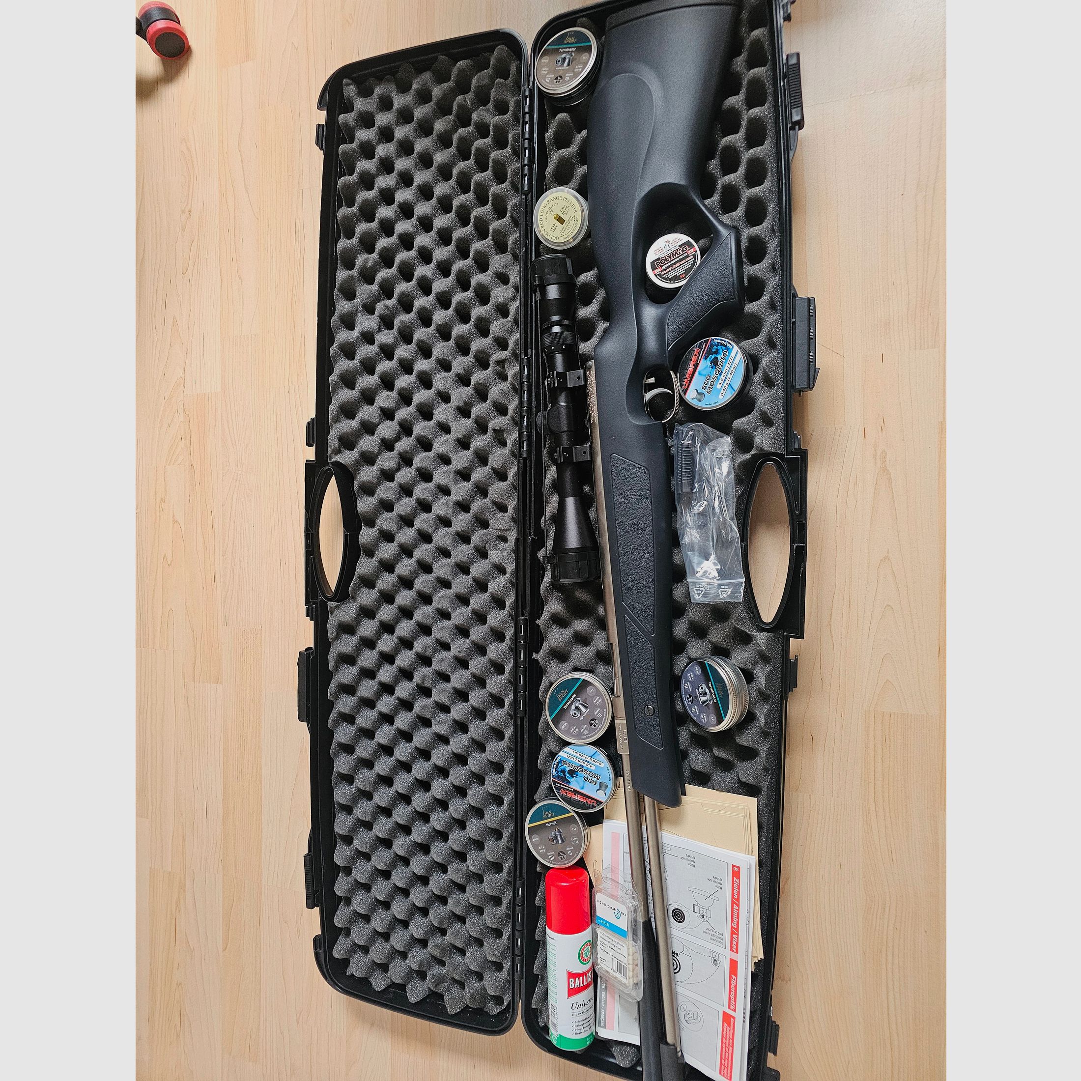 Weihrauch HW 97 K Black line mit Zubehör 