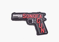 Parche de goma 3D Hijo de una pistola