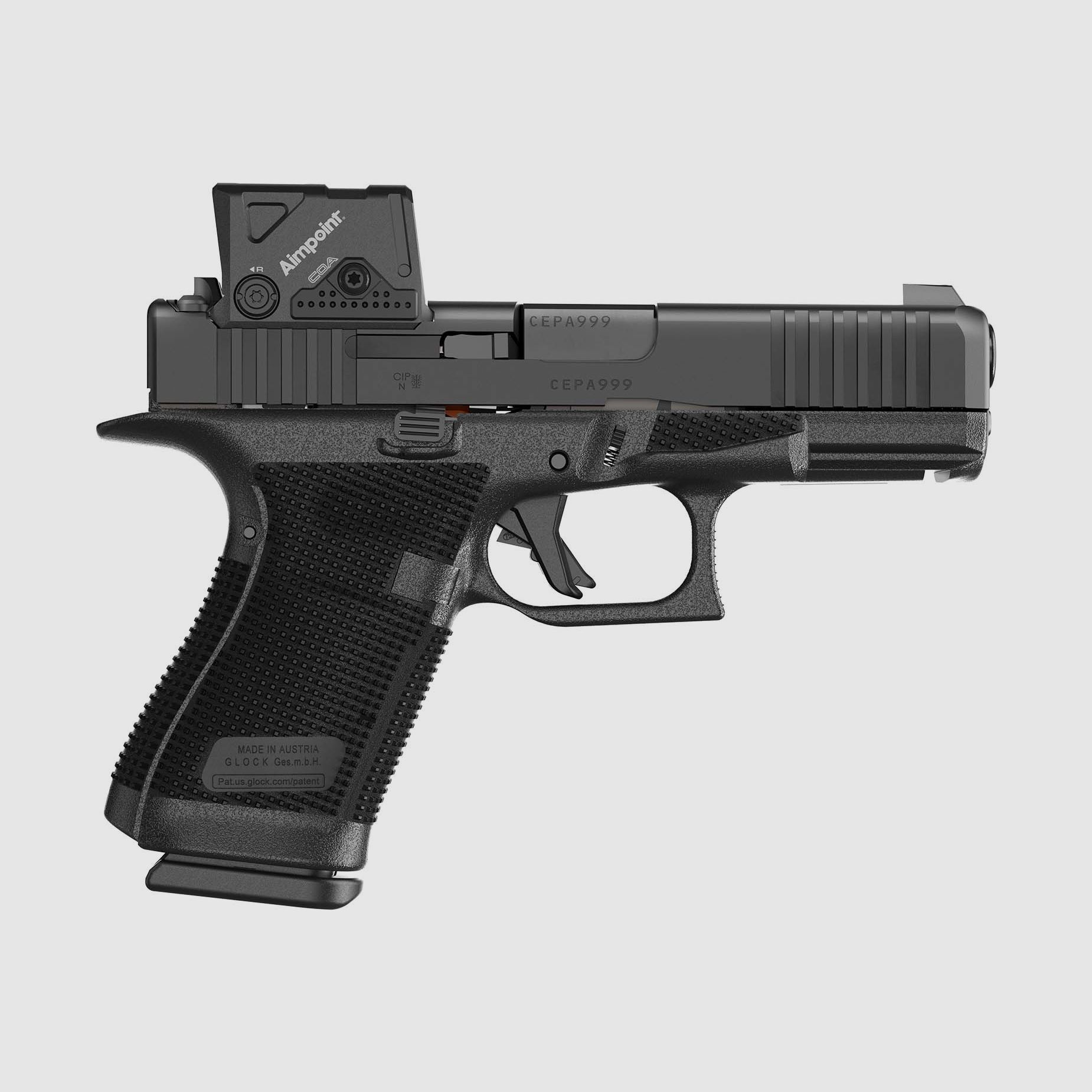 GLOCK G19 Generation 6 A-CUT Aimpoint COA Combo FS, Bild 2 von 5