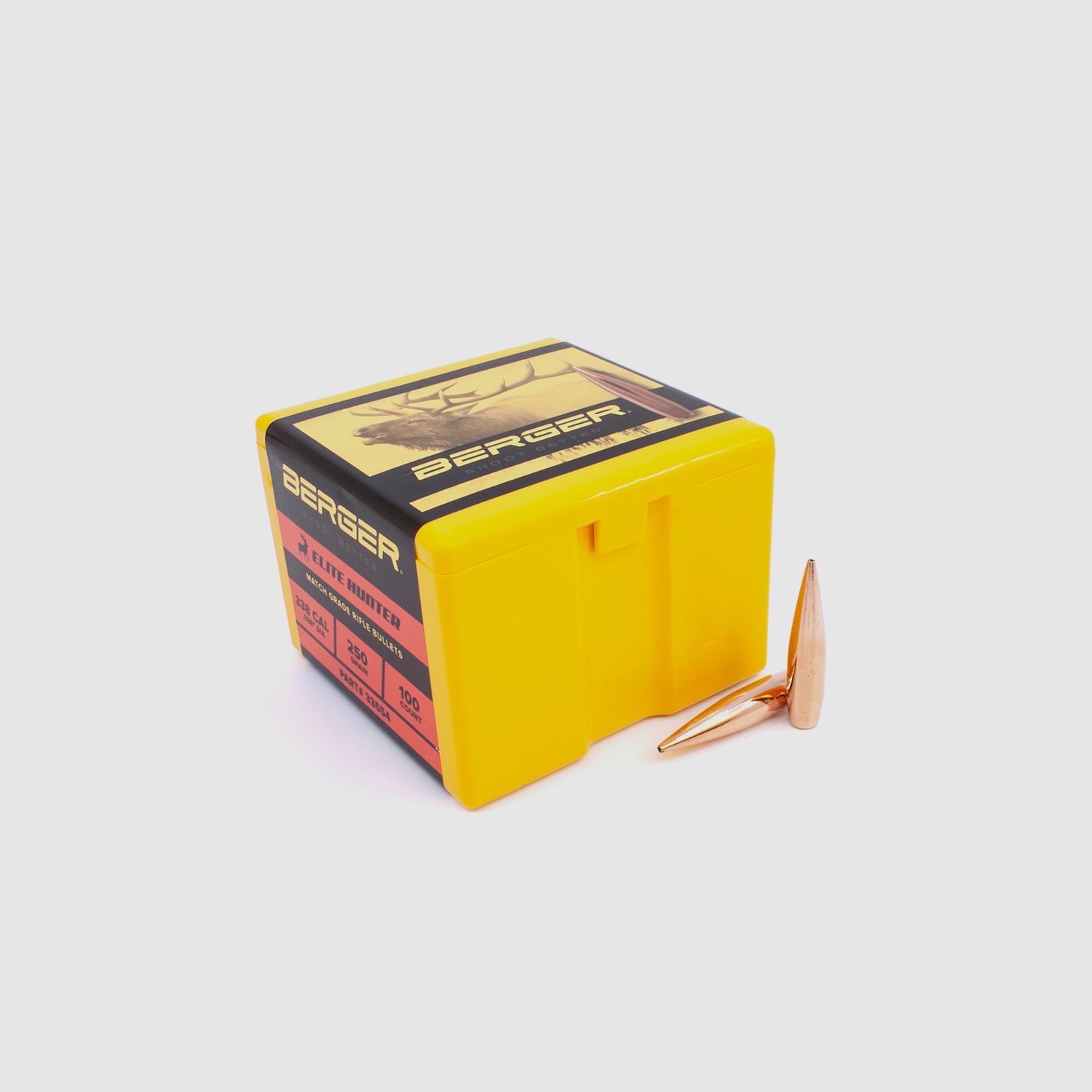 Berger Geschoss .338 Elite Hunter 250GR 100 Stück