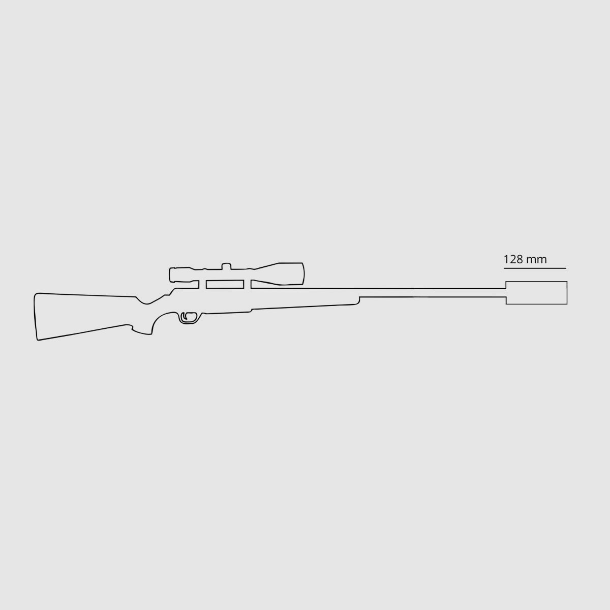 HAUSKEN Schalldämpfer MD45 MKII