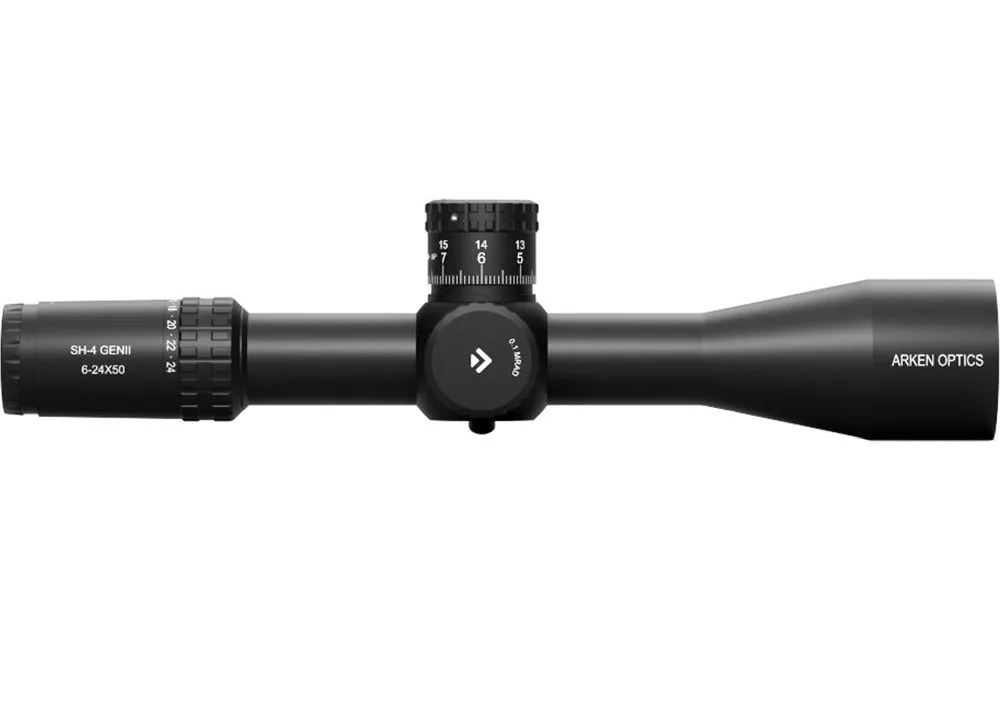 Visor telescópico Arken SH-4J GEN2 6-24×50 VPR MOA FFP, imagen 2 de 5