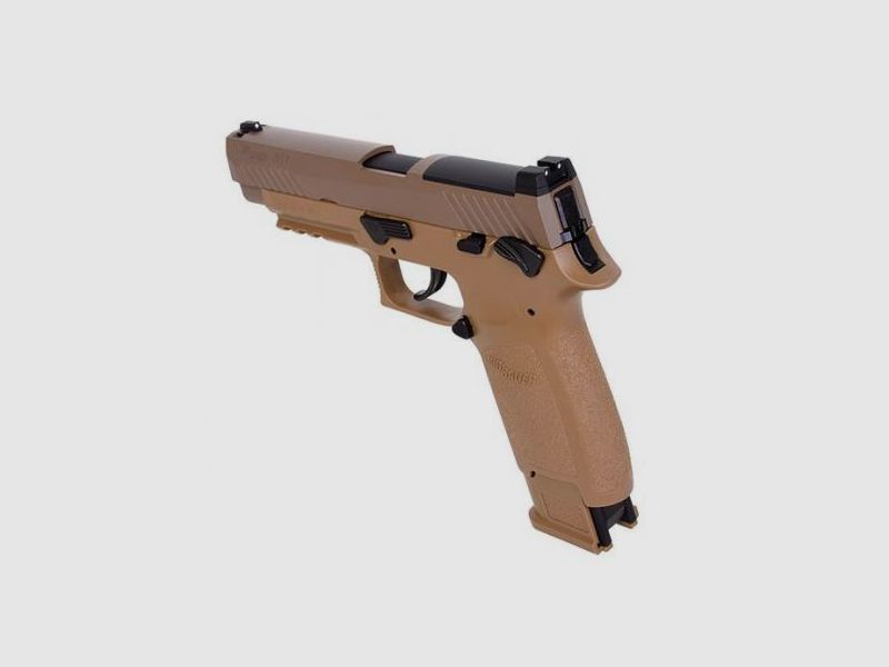 SIG Sauer P320-M17 4,5mm Coyote Tan 20 Schuss Luftpistole, Bild 3 von 7