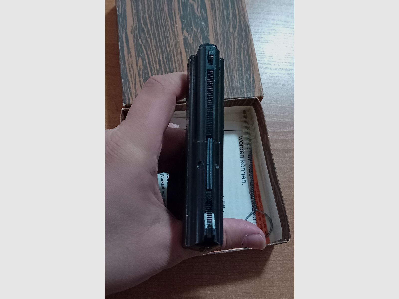 Zeldzame ME 8 Combat 8mm Knall in PTB 176/2 met verpakking!