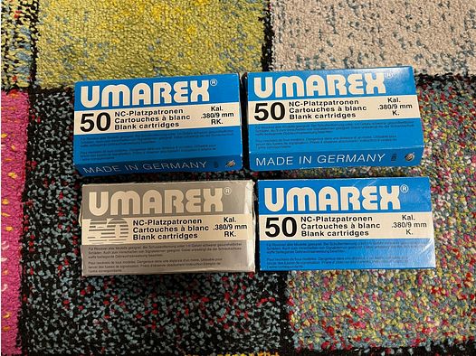 9mm RK cartuchos de fogueo Umarex - pirotecnia Silberhütte PTS