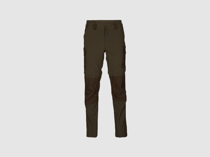 Seeland Birch Pantalones Zip-Off Hombre Verde Pino/Marrón Demitasse 58/33"