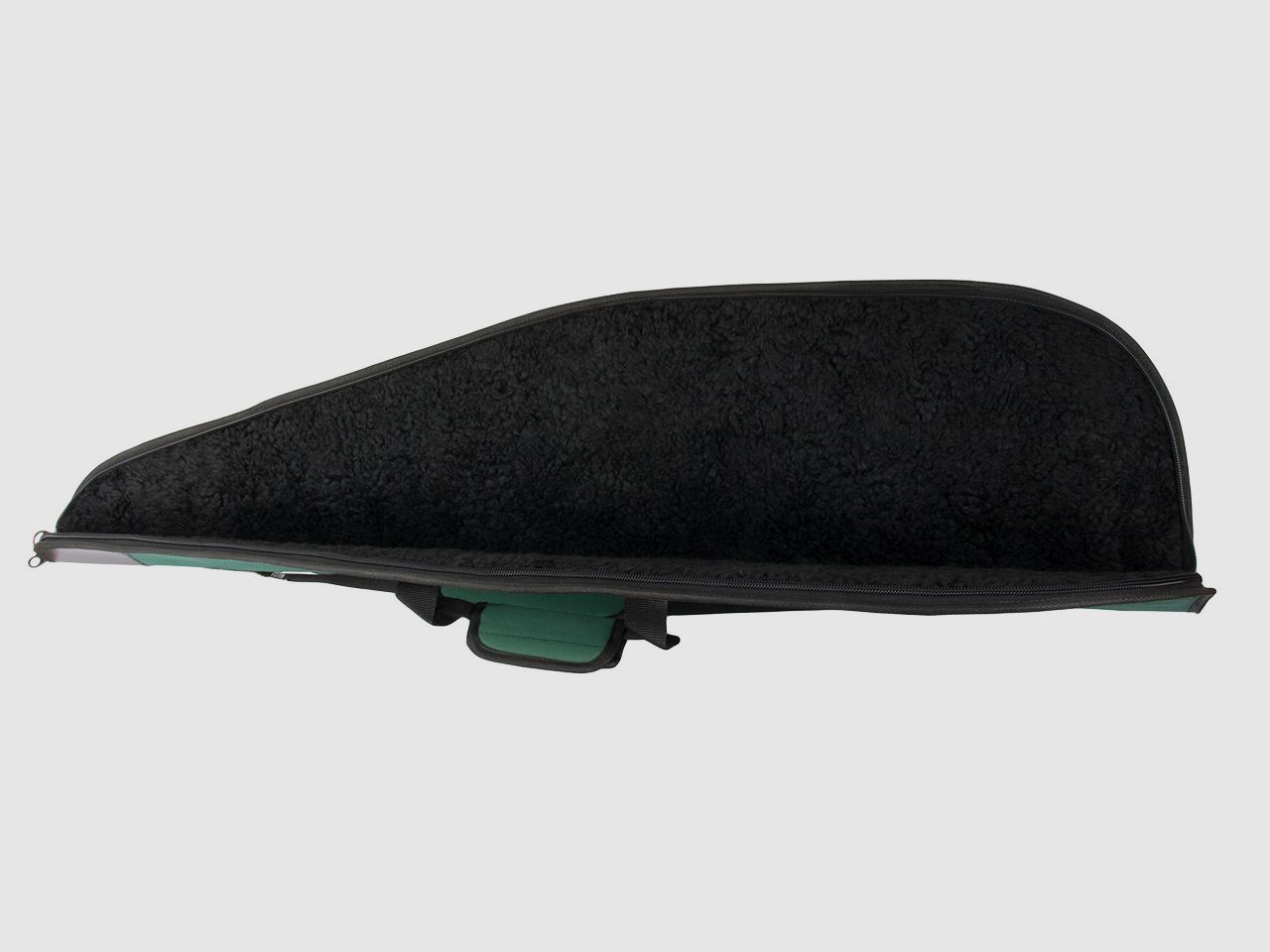 Gewehrfutteral Gewehrtasche 117 x 25 cm abschlieĂźbar Polyester grĂĽn braun schwarz fĂĽr Waffen mit Zielfernrohr