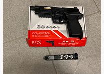 UX Umarex SA 10 Co2-Pistola - 4,5 mm Pallini in acciaio & Diabolo Blowback