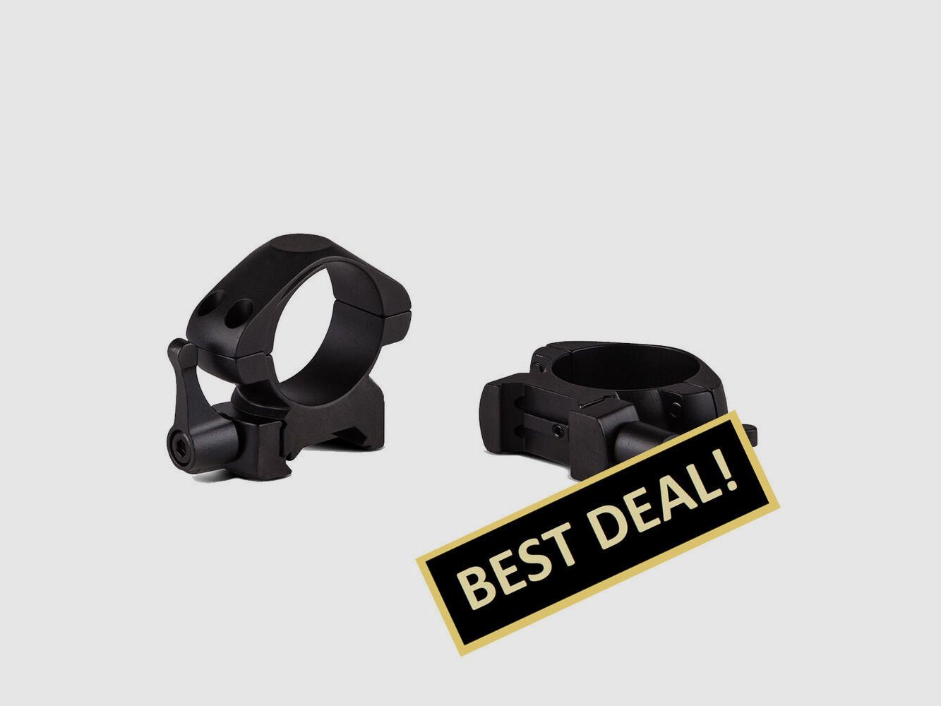 Konus QR Steel Rings 1 inch (1") Low - 17.0 mm