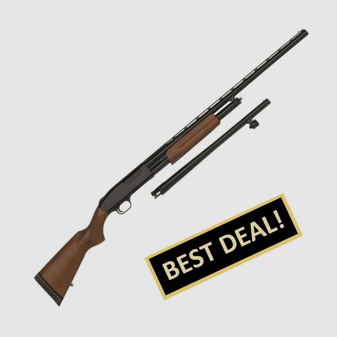 Mossberg 500 Field/Security 28/18,5" (5 Zoll) Combo 12/76