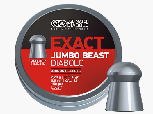 JSB Exact Jumbo Beast, Kal. 5,5mm,
