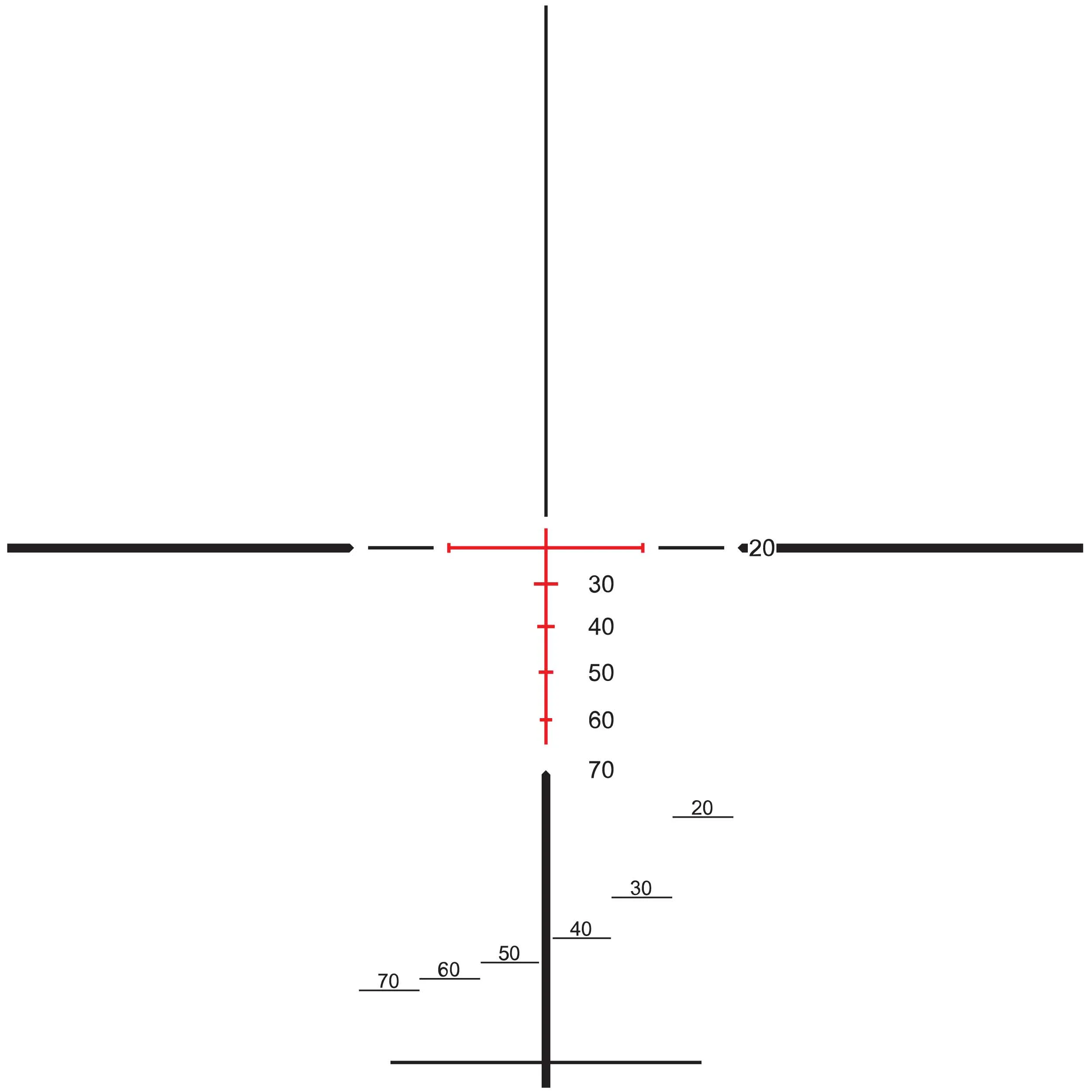 Luneta celownicza do kuszy Hawke XB Crossbow 3x32 IR, zdjęcie 6 z 8